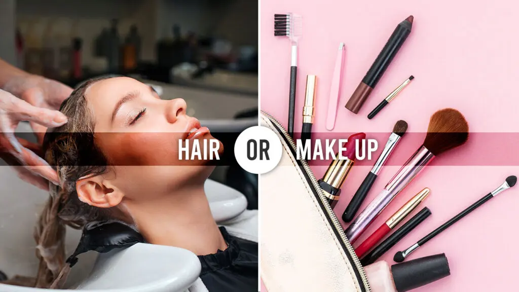 Hair First or Makeup First? The Ultimate Glow-Up Debate!