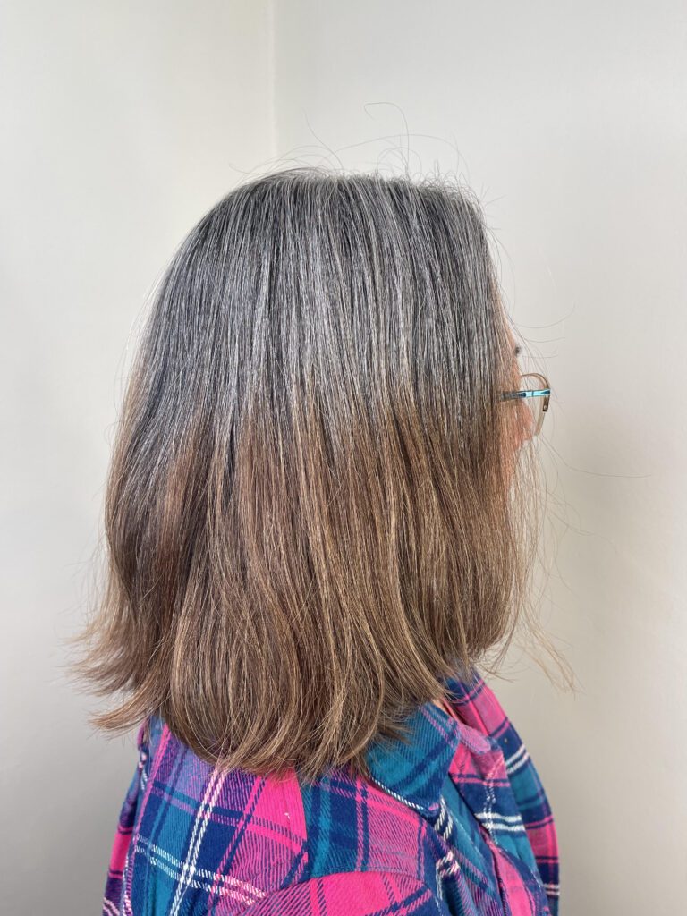 Gray blending before charlotte