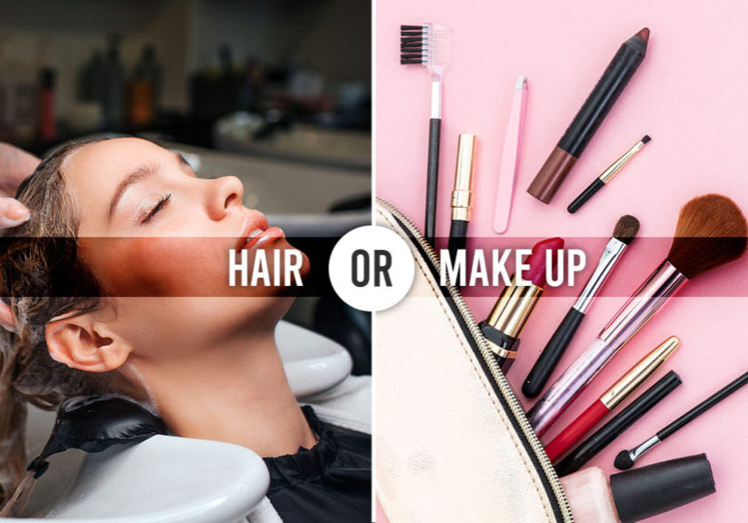 Hair First or Makeup First? The Ultimate Glow-Up Debate!